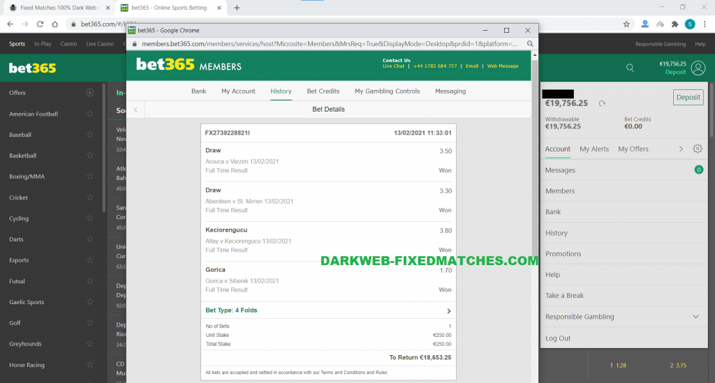 soccer combined fixed matches won 13 02 dark web