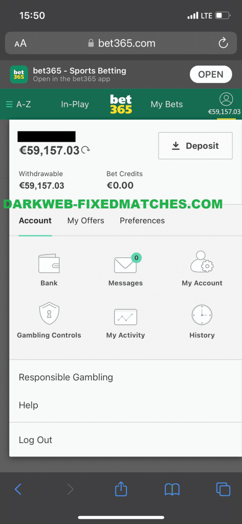 bet365 fixed games