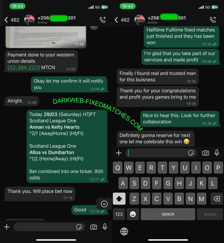 DARK WEB WHATSAPP CORRECT SCORE FIXED MATCH DARK WEB WHATSAPP CORRECT SCORE FIXED MATCH