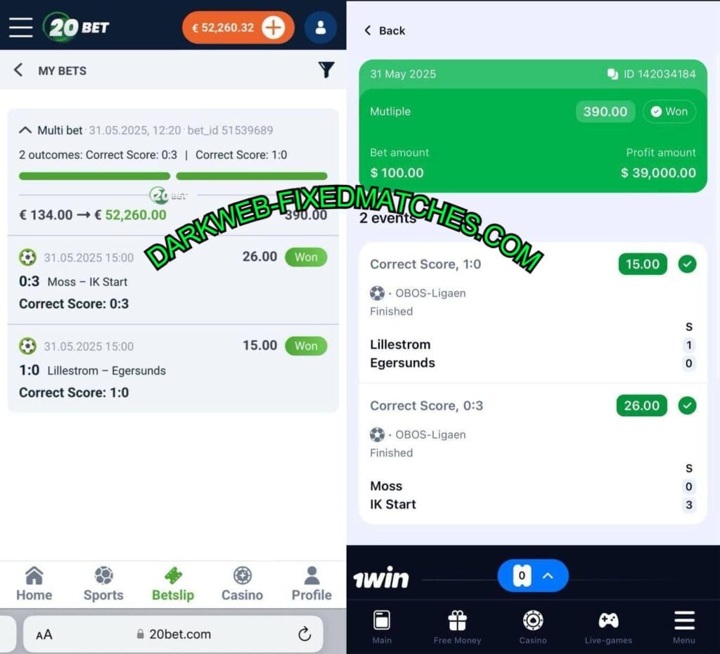 20bet correct score fixed matches tips