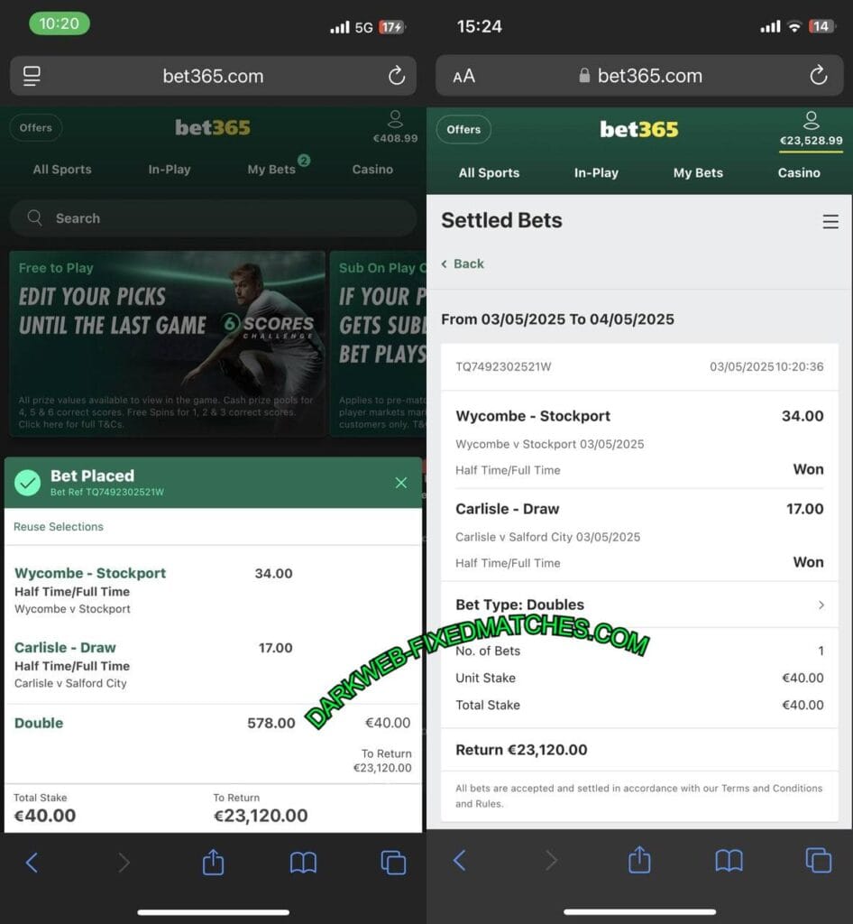 BET365 FIXED MATCHES HTFT TIPS BET365 FIXED MATCHES HTFT TIPS