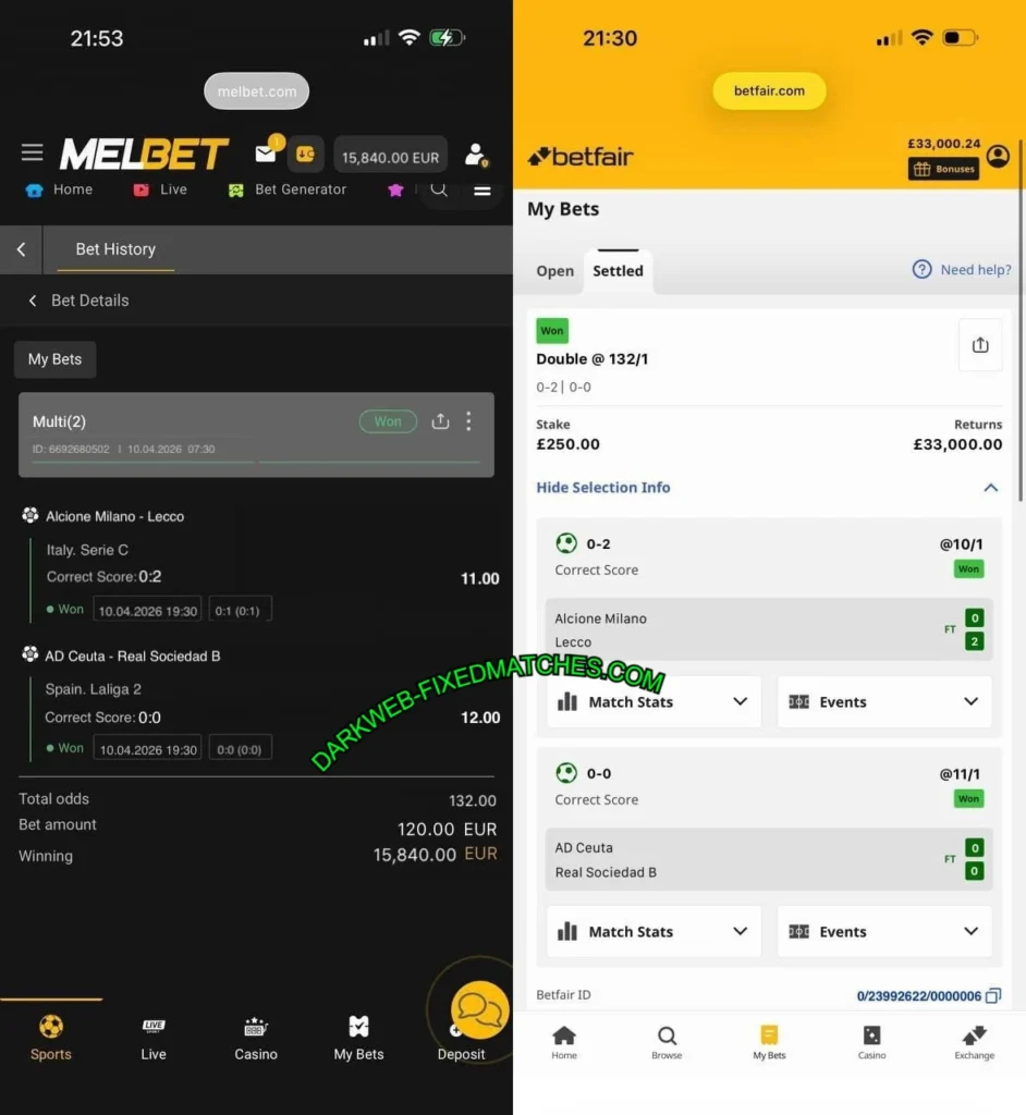 BETFAIR CORRECT FIXED MATCHES BETFAIR CORRECT FIXED MATCHES
