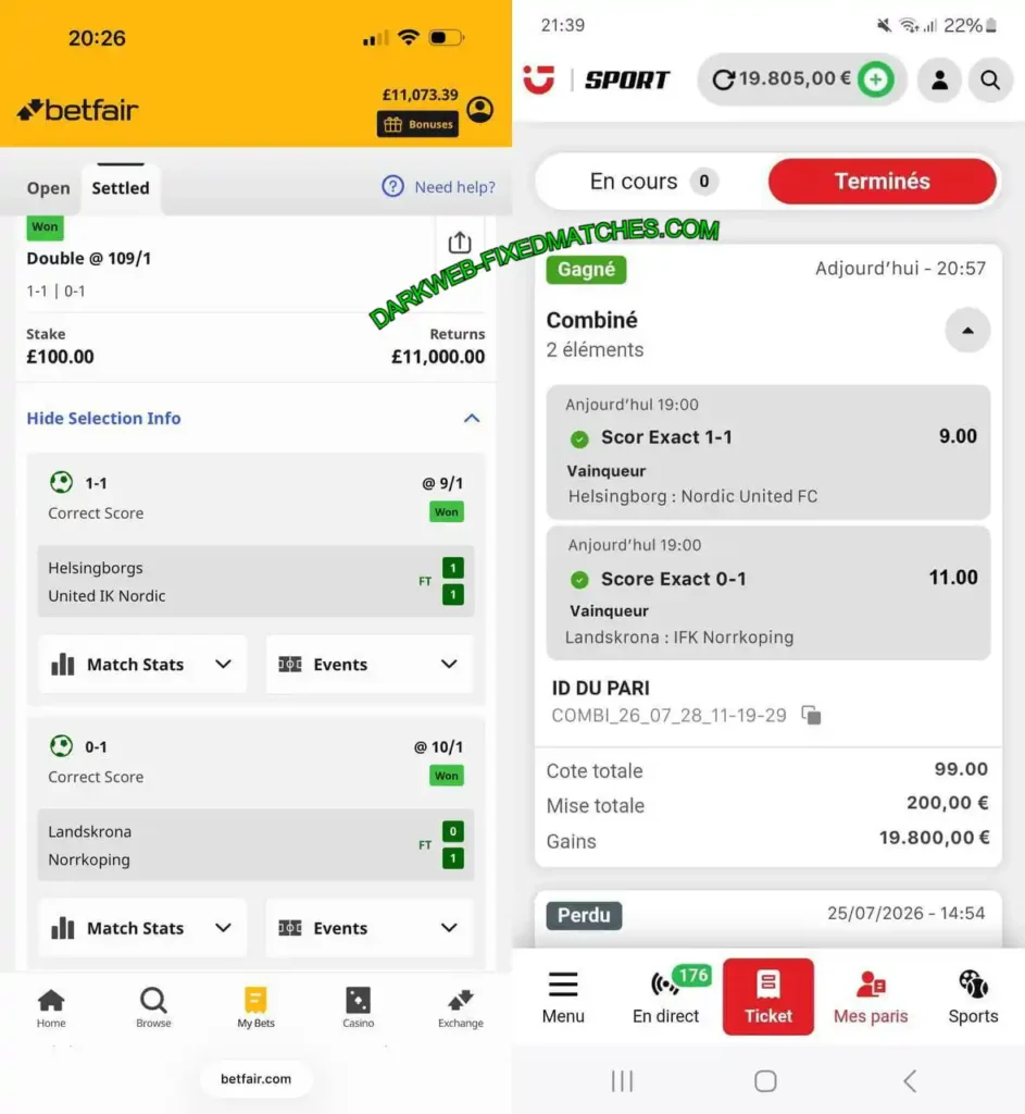 BETFAIR CORRECT SCORE MATCH TIPS