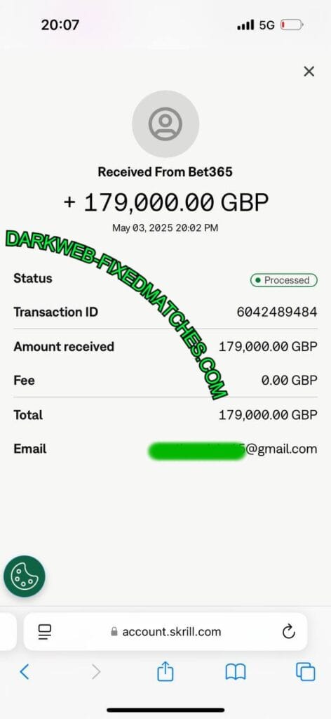 DARK WEB SURE FIXED MATCH TIPS