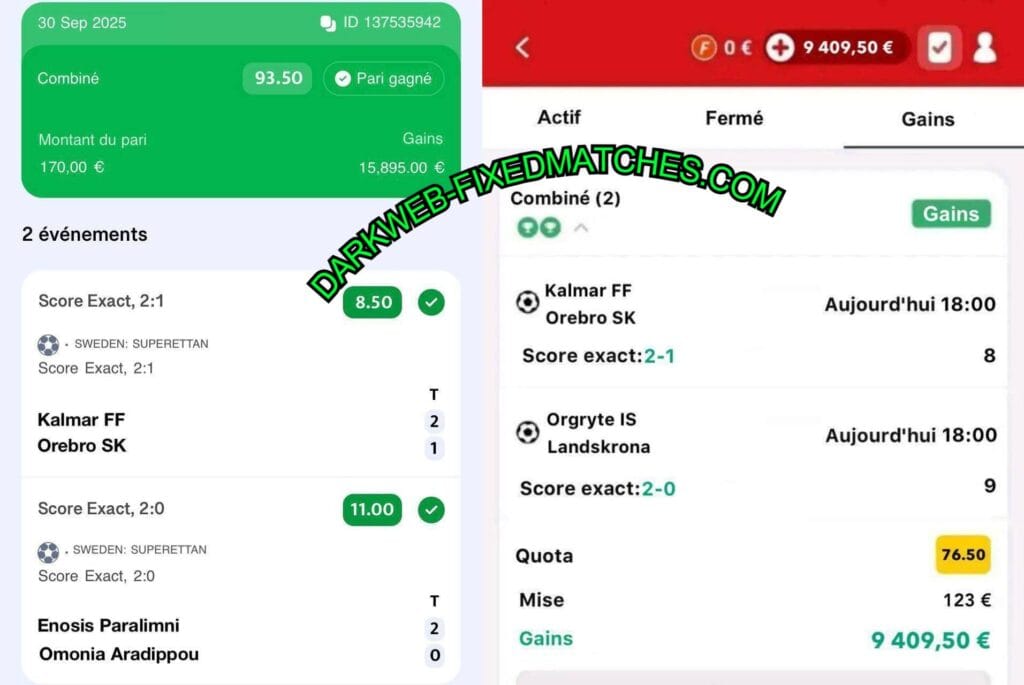 Dafa Bet Correct Fixed Matches Tips