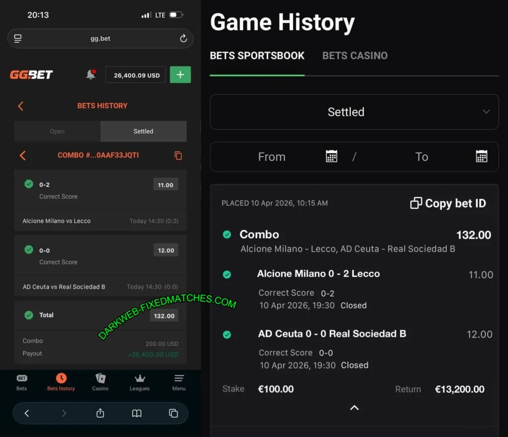 FANDUEL CORRECT FIXED MATCHES ODDS FANDUEL CORRECT FIXED MATCHES ODDS