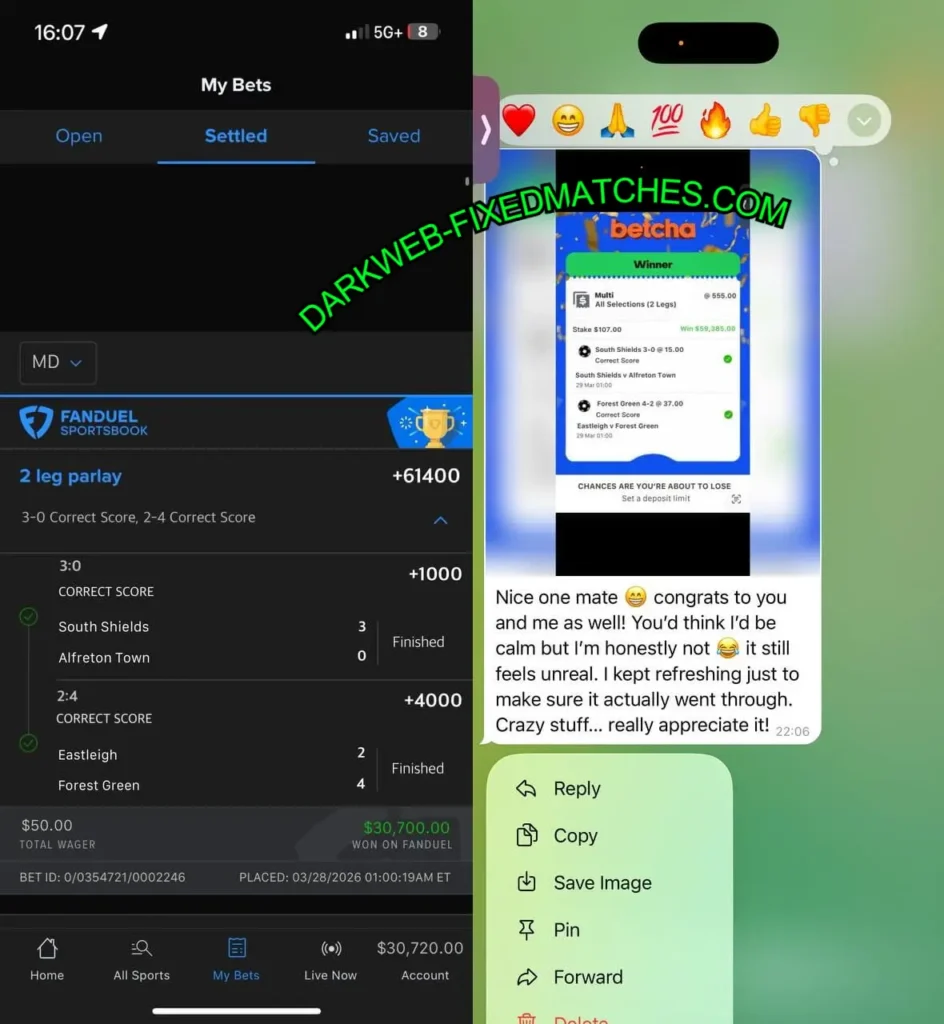 FANDUEL FIXED MATCHES BETTING ODDS FANDUEL FIXED MATCHES BETTING ODDS