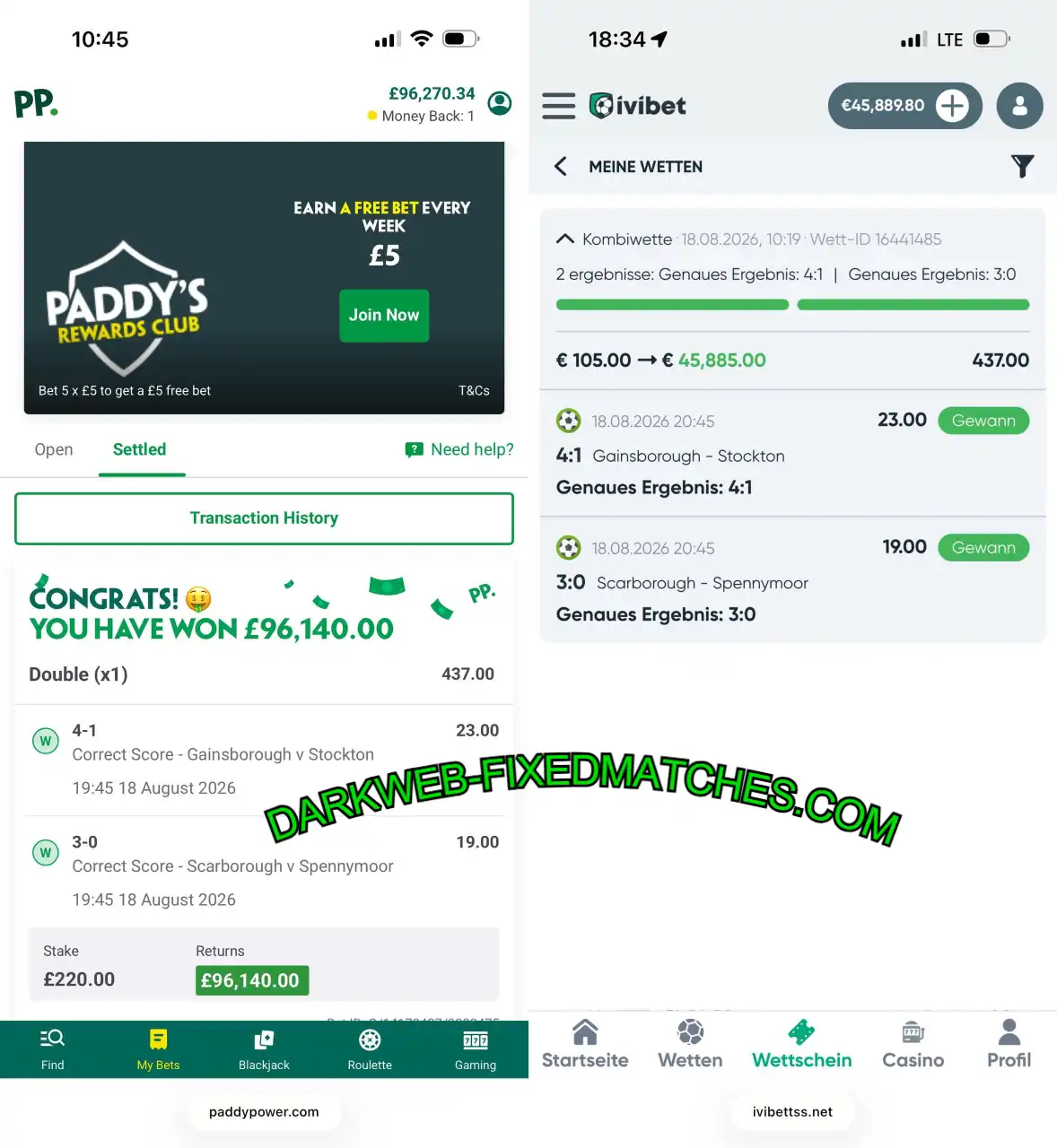 IVIBETS FIXED CORRECT SCORE MATCH IVIBETS FIXED CORRECT SCORE MATCH