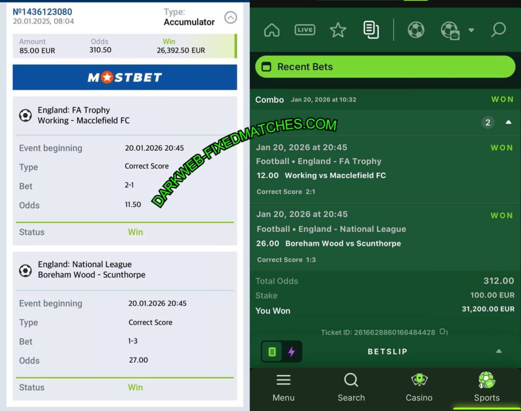 MOSTBET SURE FIXED MATCHES TIPS