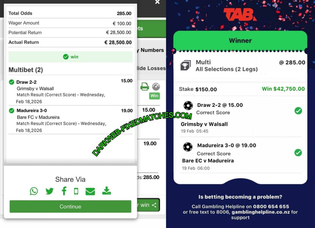 TAB SPORTS SURE FIXED MATCHES TIPS