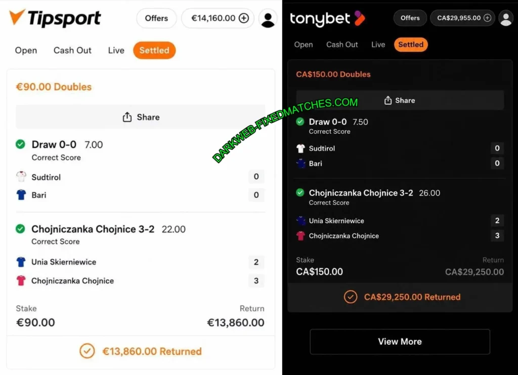 TONYBET CORRECT SCORE TIPS TONYBET CORRECT SCORE TIPS