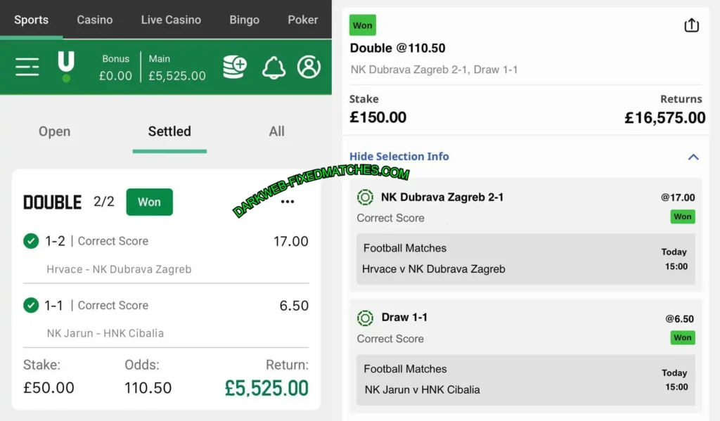UNIBET CORRECT SCORE BETTING TIPS